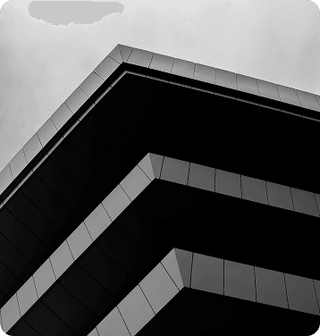 Modern building architecture corner